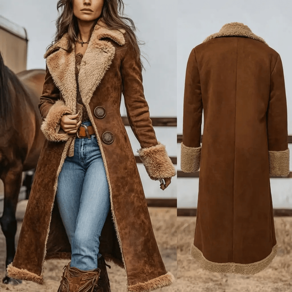 Guylène™ Soft Luxe Faux Fur Coat