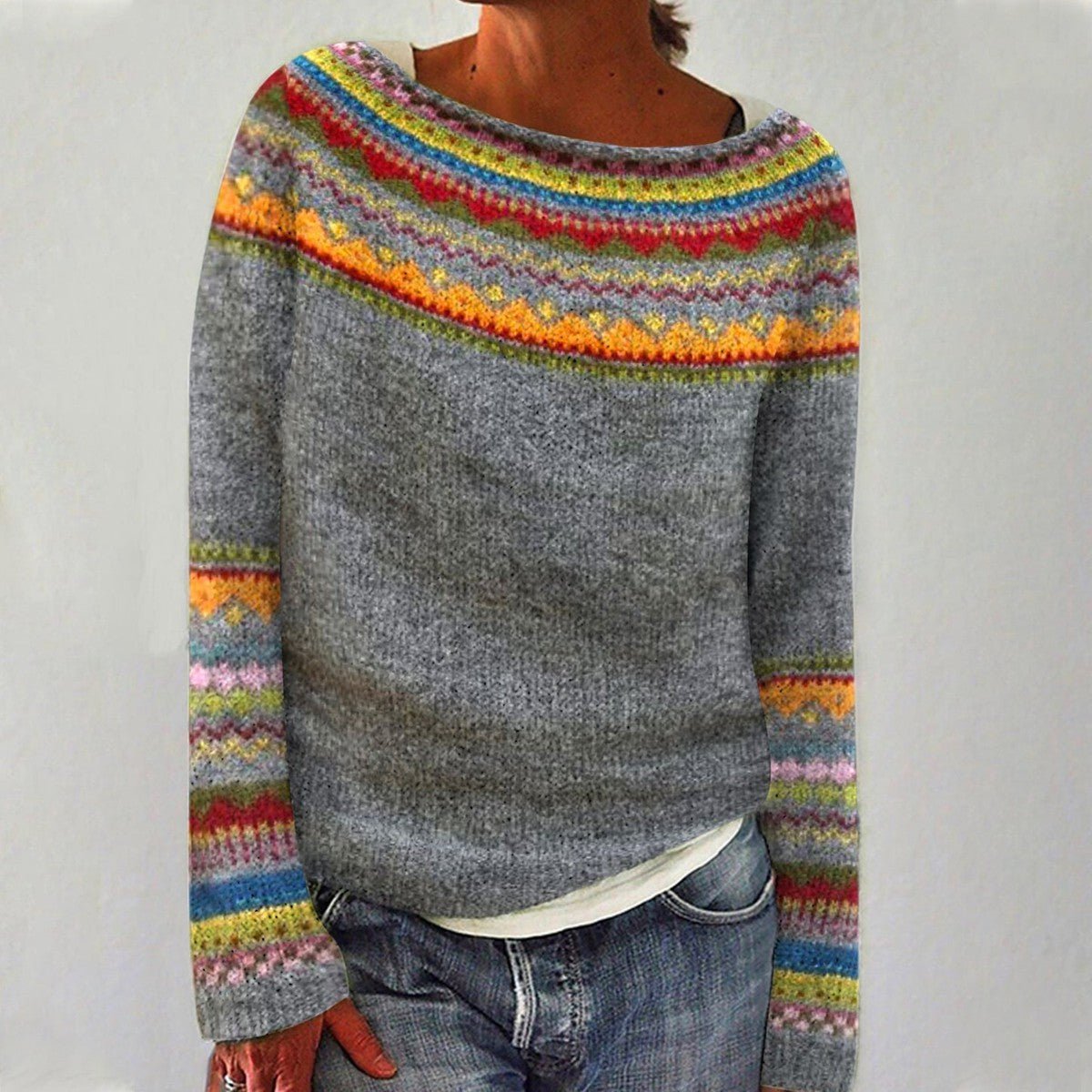 Lena | Scandinavian Knit Sweater