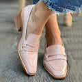 Eden | Mocassins With WIde Heel Shiny