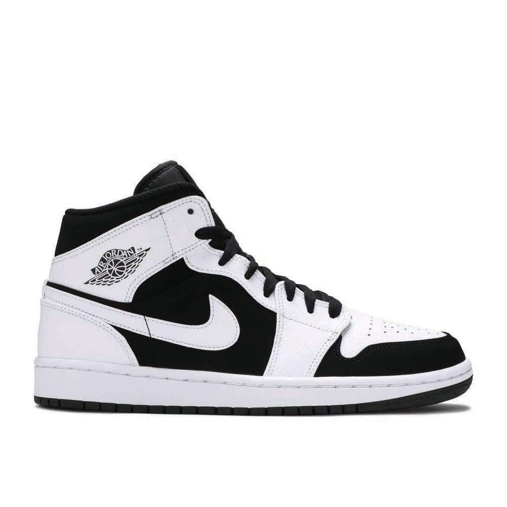 Air Jordan 1 Retro Mid ¡®Tuxedo¡¯ Unfading Sneaker