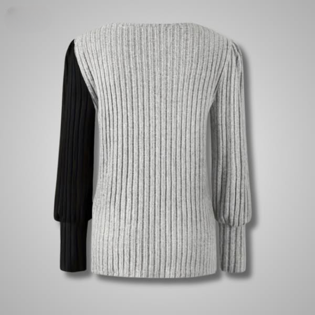 KAIA | ELEGANT BUTTON DOWN KNIT LONGSLEEVER