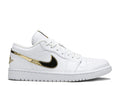 Air Jordan 1 Retro Low ¡®White Metallic Gold¡¯ Revered Footwear