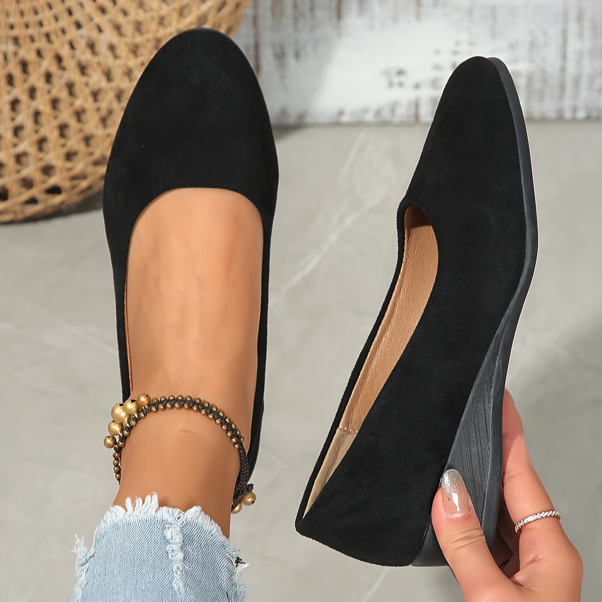 Elara | Orthopedic Wedge Flats