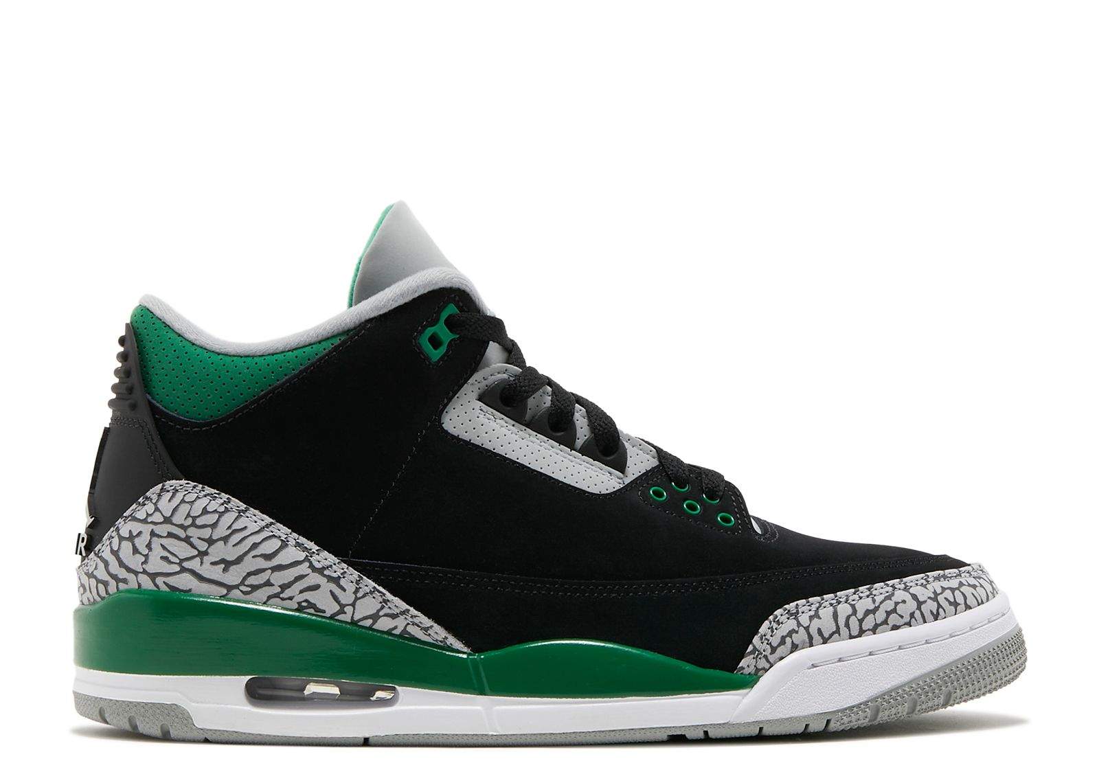 Air Jordan 3 Retro ¡®Pine Green¡¯ Unfading Sneaker
