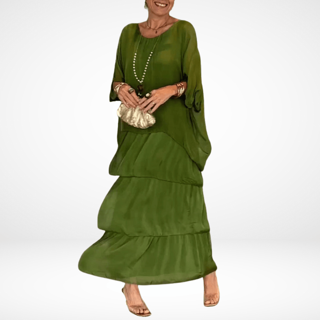 Hylda| Artistic Loose Maxi Dress