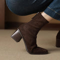 Barbara | Elegant Suede Ankle Boots