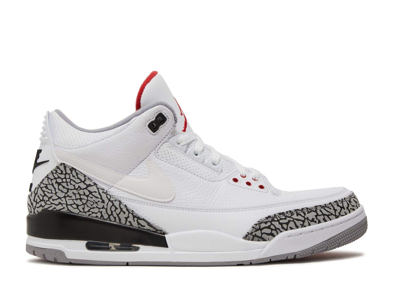 Air Jordan 3 Retro JTH NRG ¡®White Cement¡¯ Unfading Sneaker