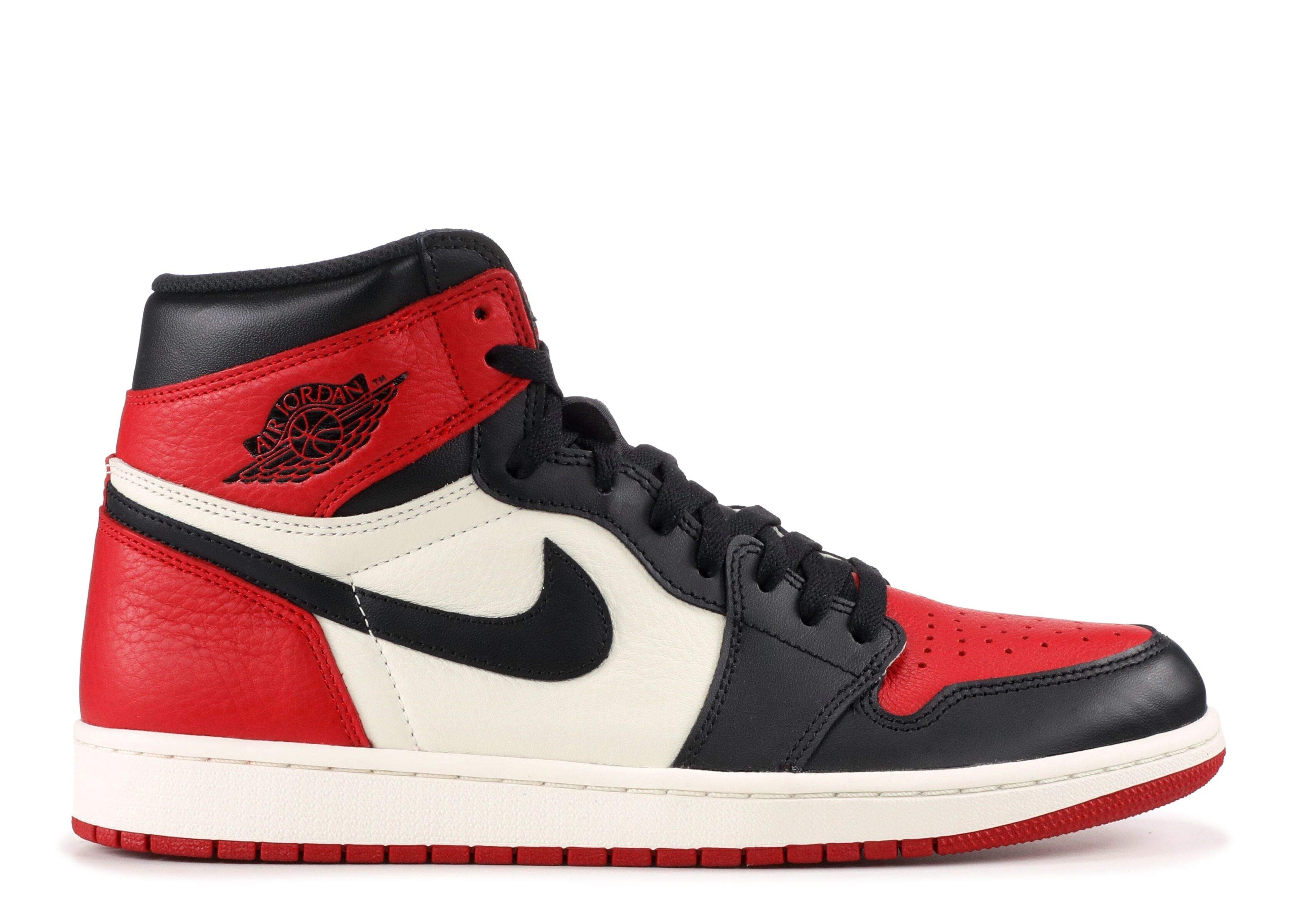 Air Jordan 1 Retro High OG ¡®Bred Toe¡¯ Revered Footwear