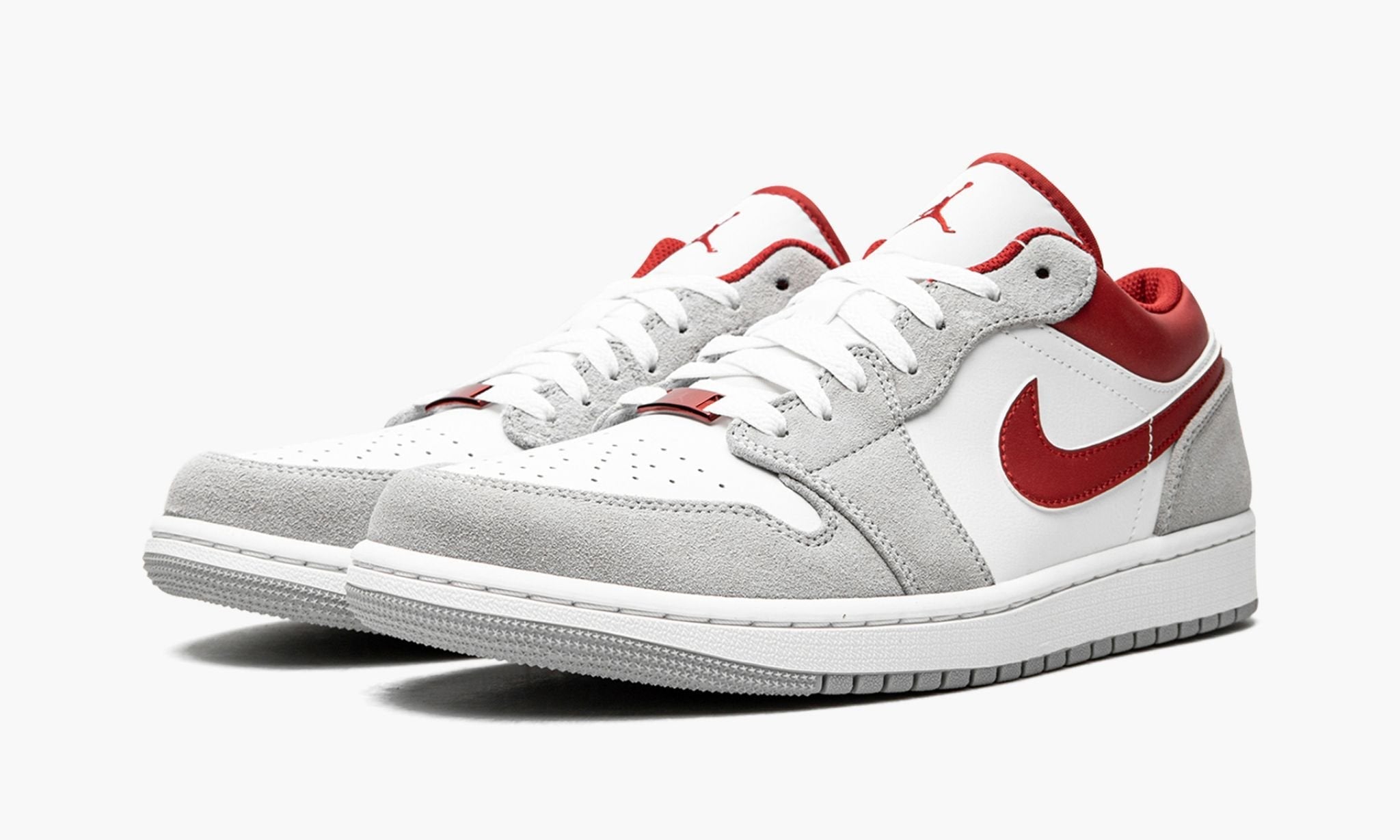 AIR JORDAN 1 LOW SE ¡°White / Grey / Red¡±