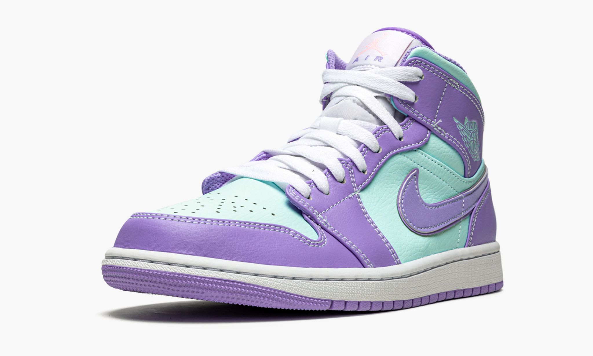Air Jordan 1 Mid ¡°Purple Pulse / Glacier Blue¡±