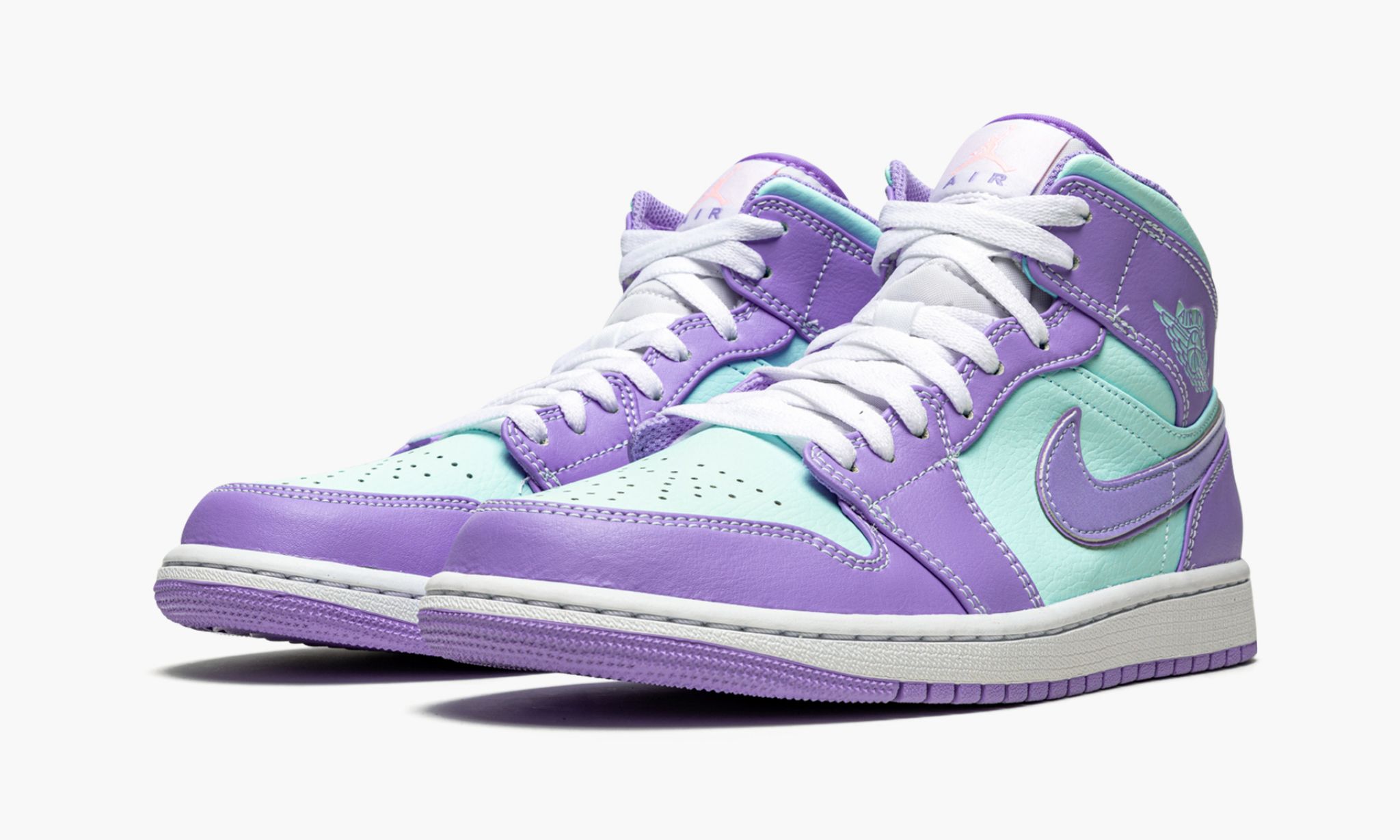 Air Jordan 1 Mid ¡°Purple Pulse / Glacier Blue¡±
