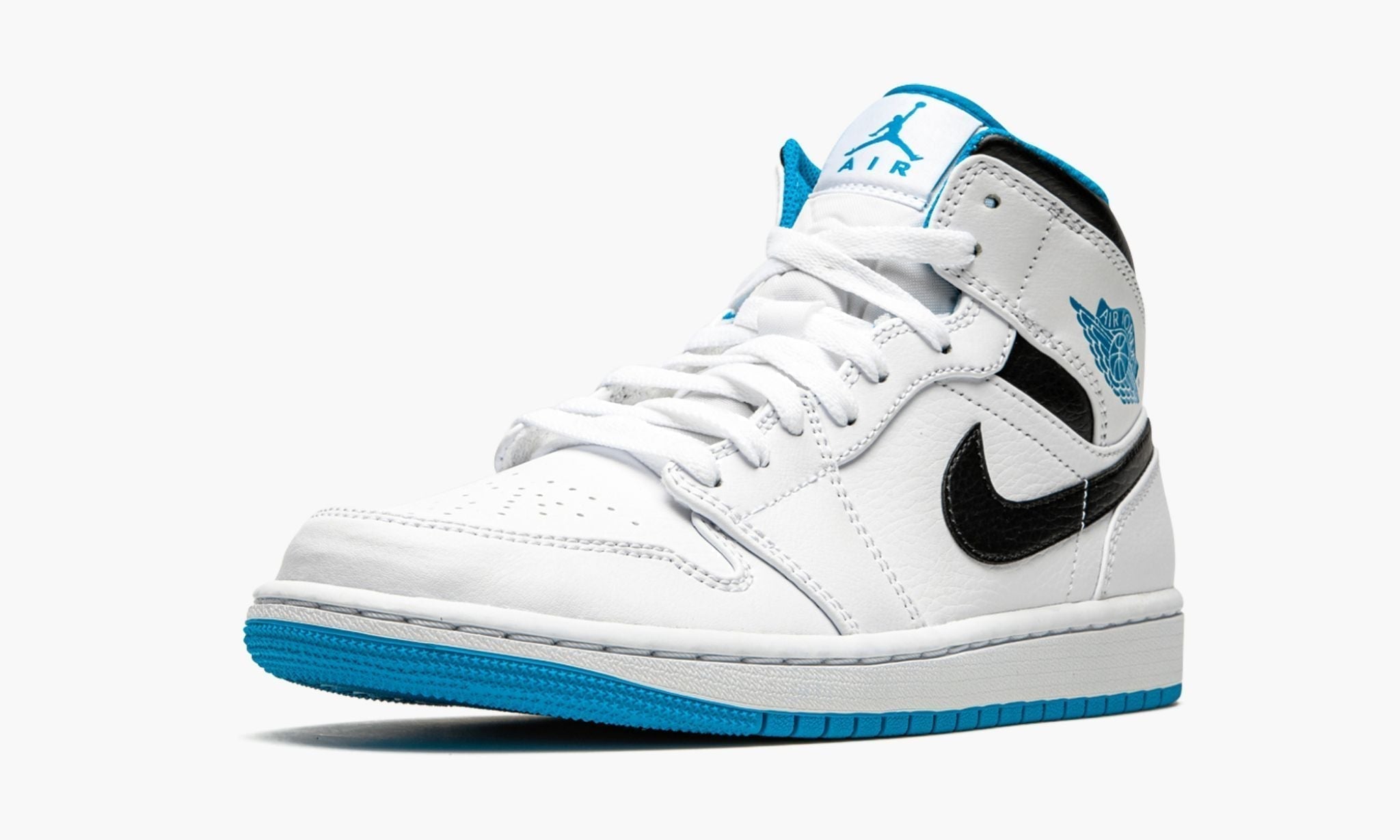 Air Jordan 1 Mid ¡°White / Laser Blue¡±