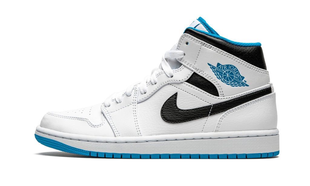 Air Jordan 1 Mid ¡°White / Laser Blue¡±