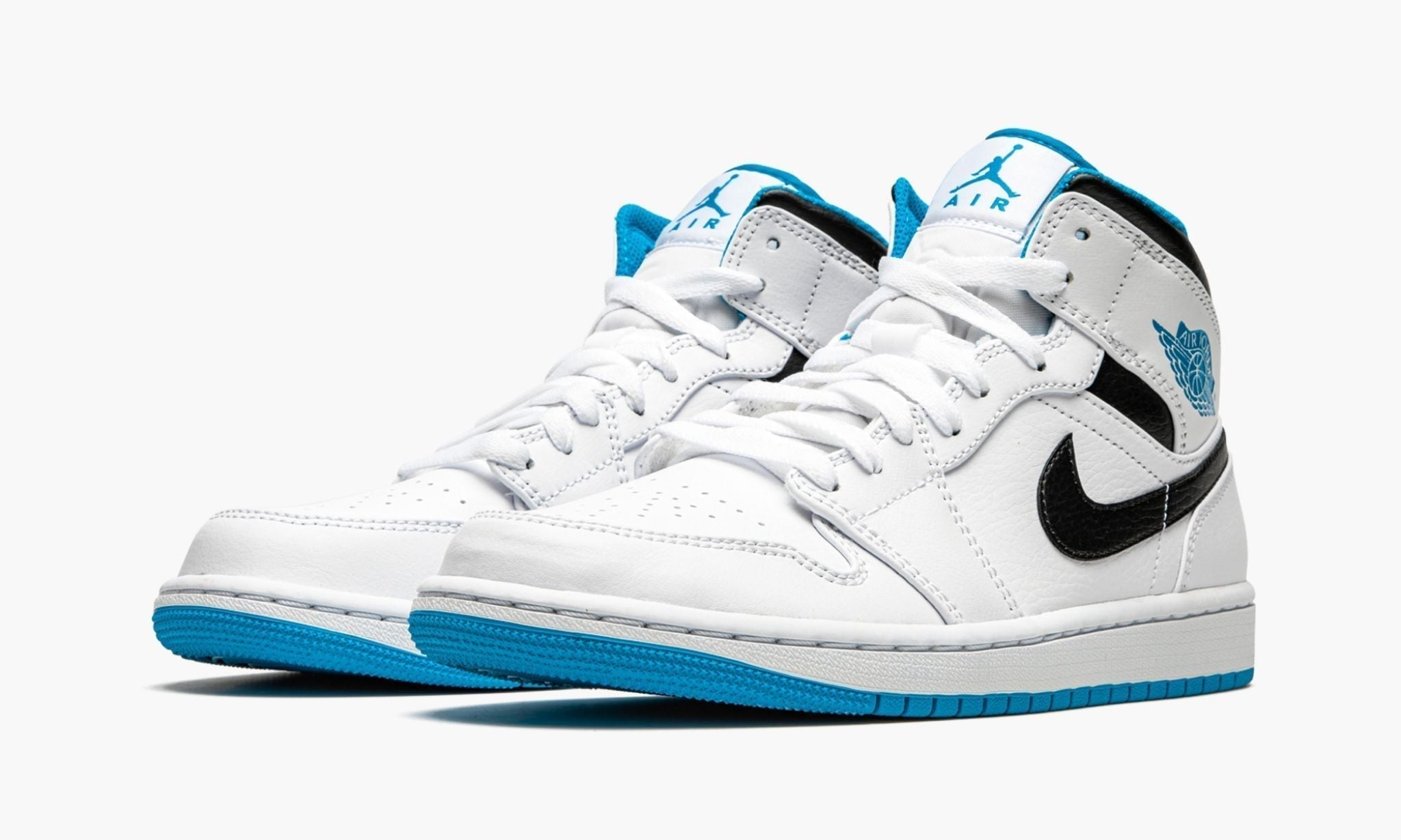 Air Jordan 1 Mid ¡°White / Laser Blue¡±
