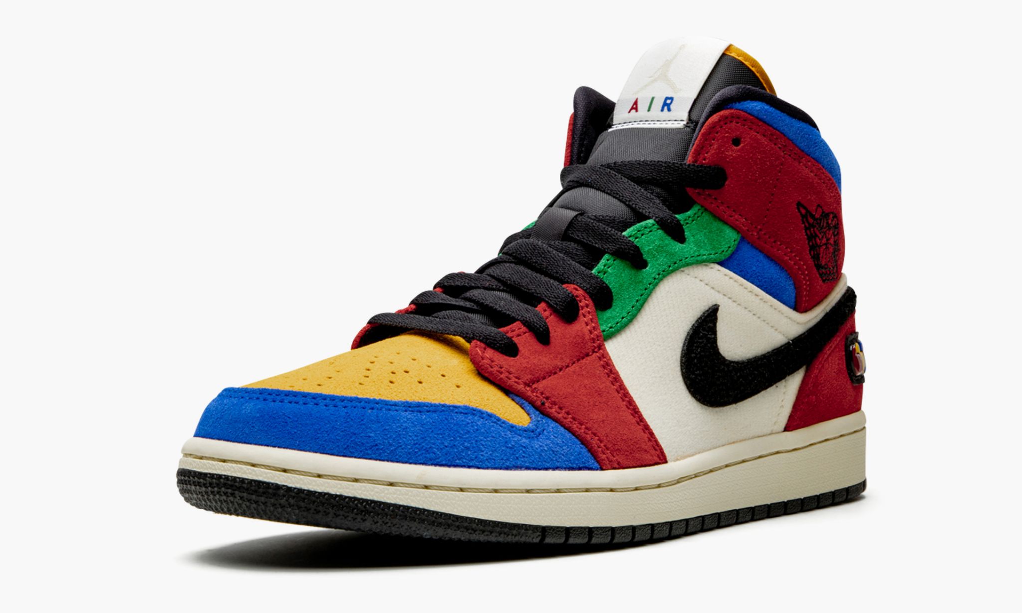 Air Jordan 1 Mid Blue The Great ¨C Fearless