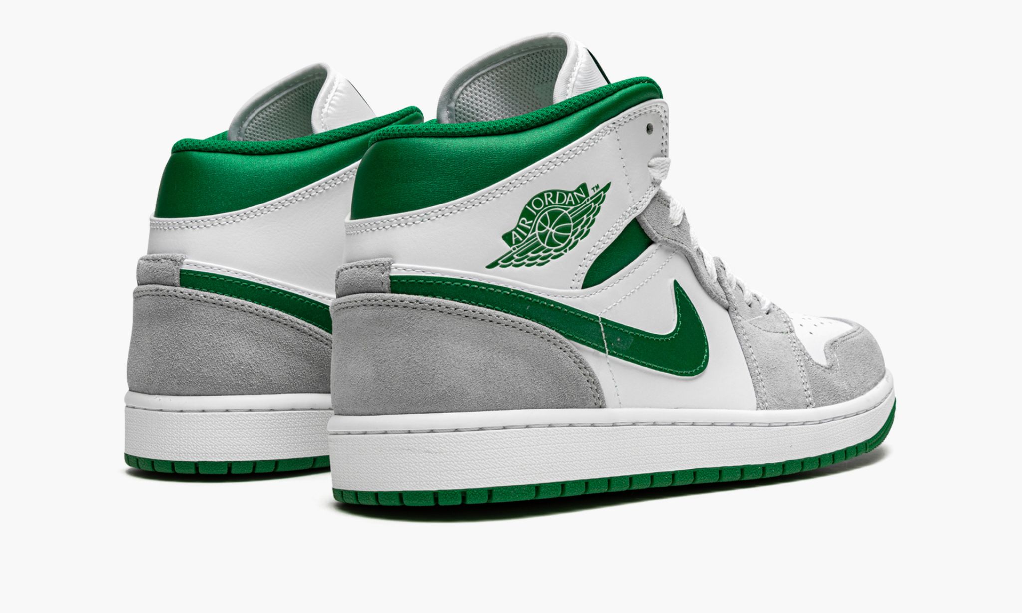 Air Jordan 1 MID SE ¡°Grey / Pine Green / White¡±