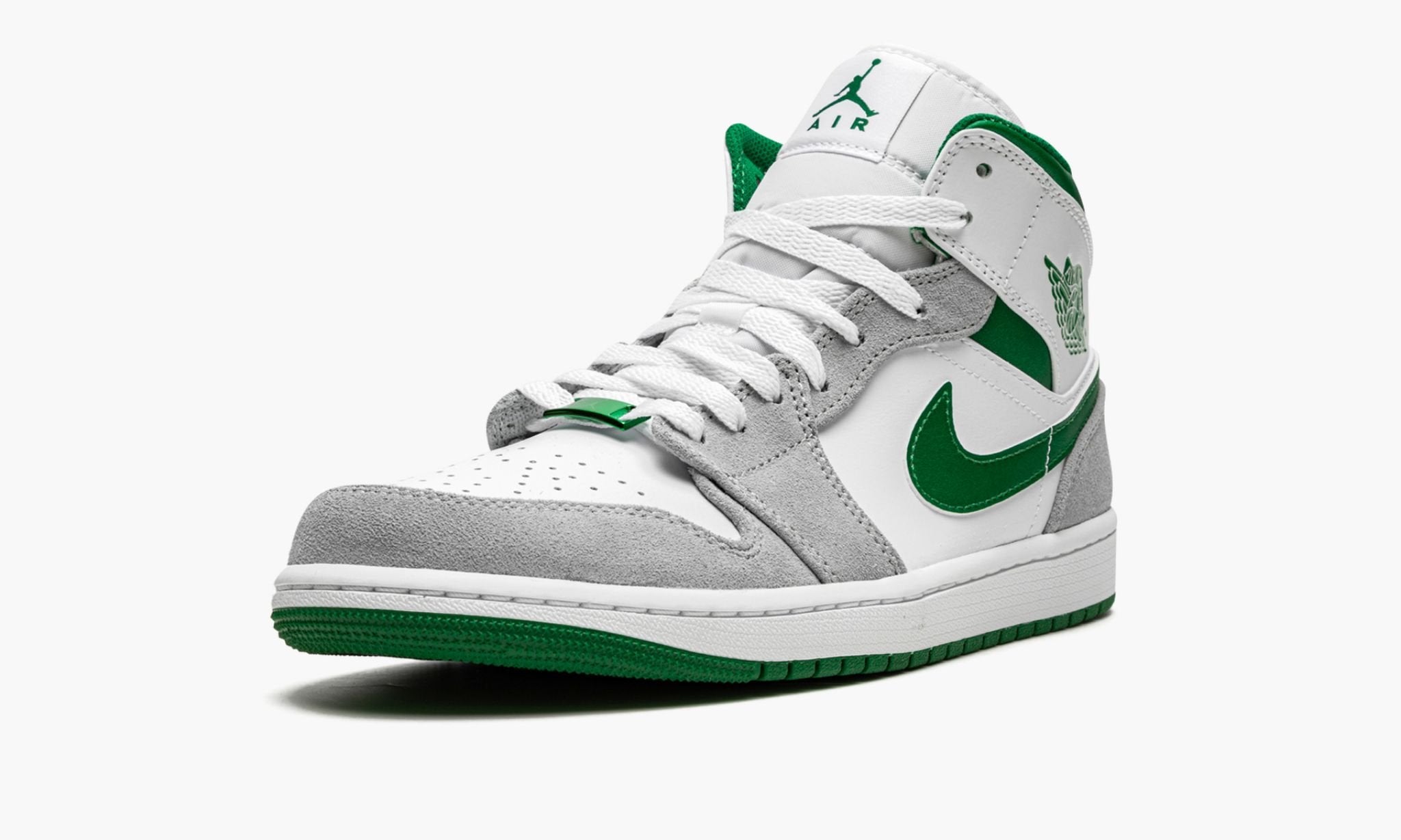 Air Jordan 1 MID SE ¡°Grey / Pine Green / White¡±