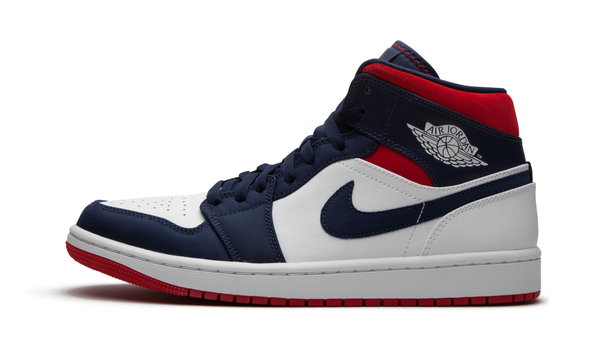 Air Jordan 1 Mid SE Olympic ¨C USA