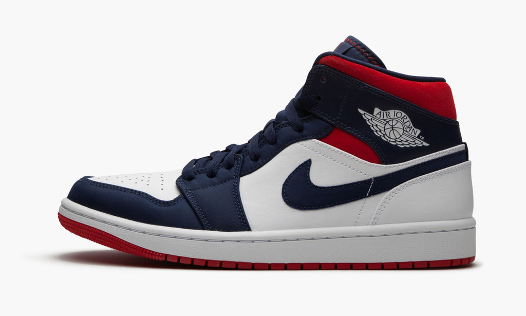 Air Jordan 1 Mid SE Olympic ¨C USA