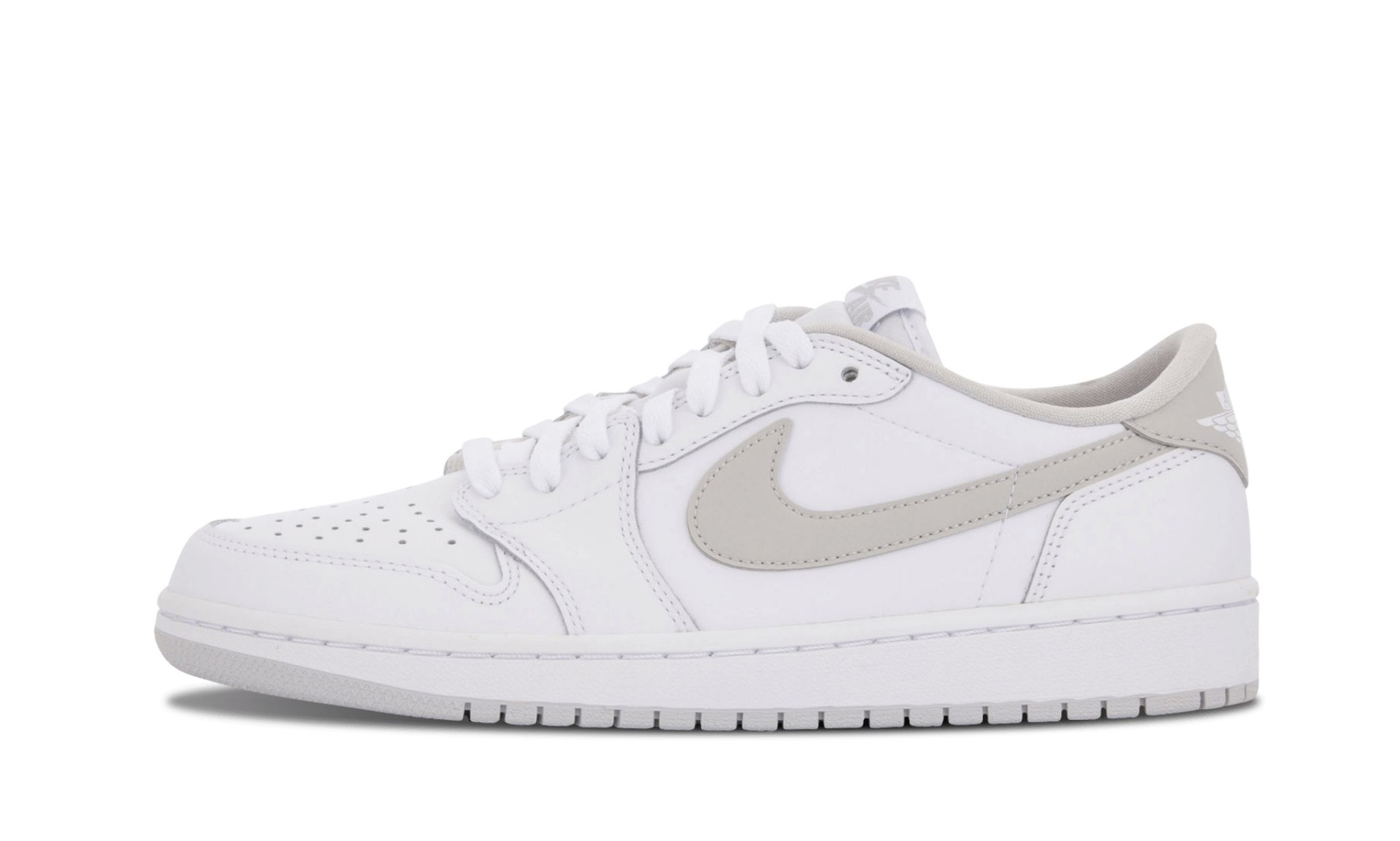 Air Jordan 1 Retro Low OG White / Neutral Grey ¨C 2015 Release