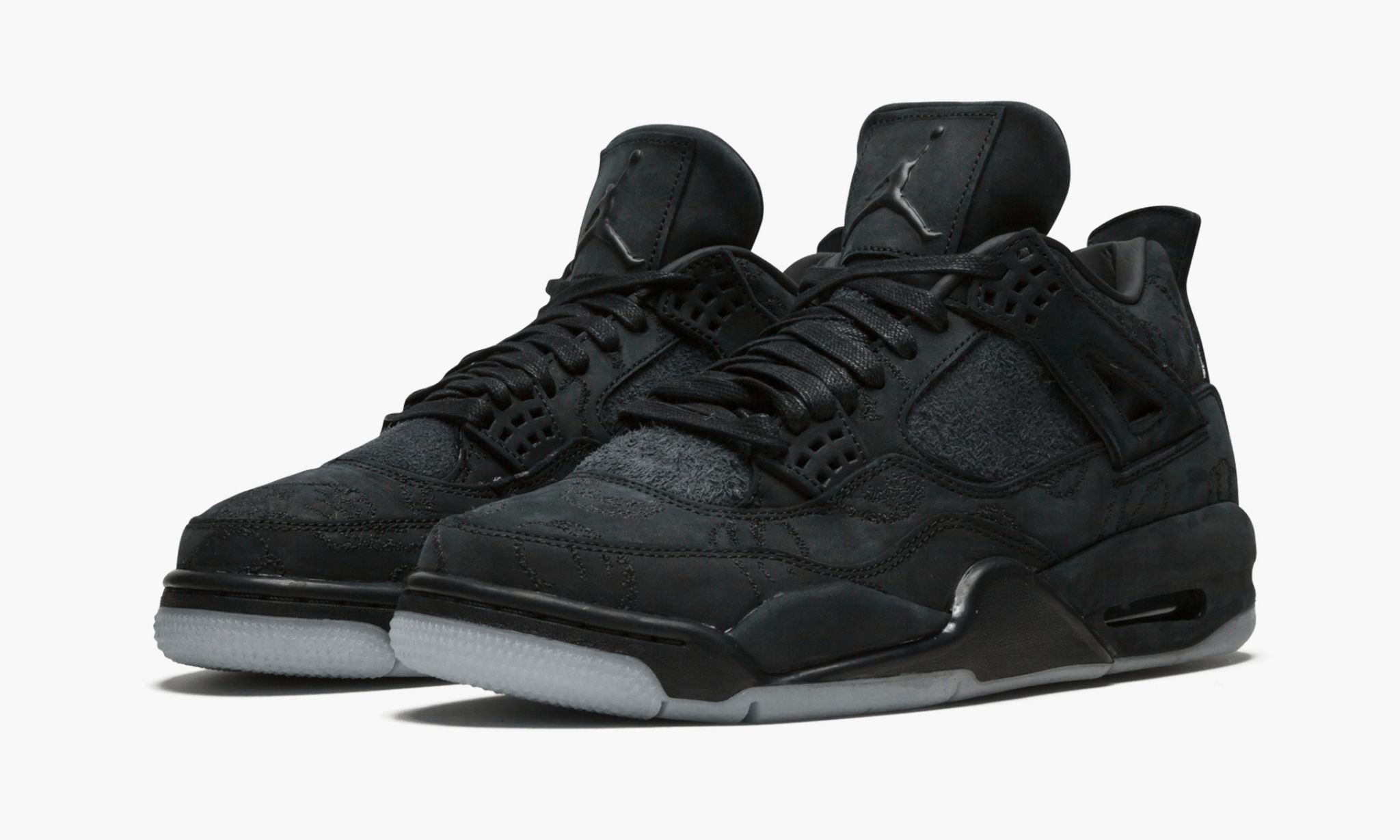 Air Jordan 4 Retro ¡°Kaws ¨C Black¡±