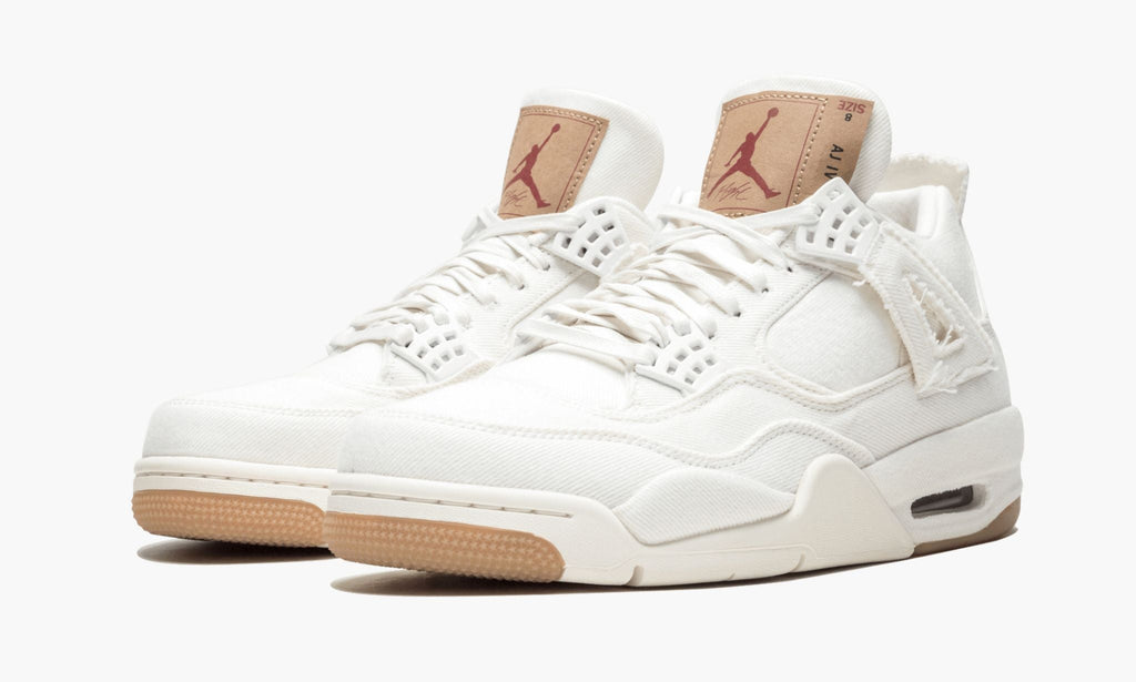 Air Jordan 4 Retro Levis NRG ¡°White Denim¡±