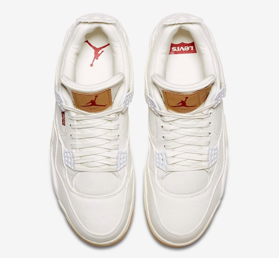 Air Jordan 4 Retro White Denim x Levi¡¯s