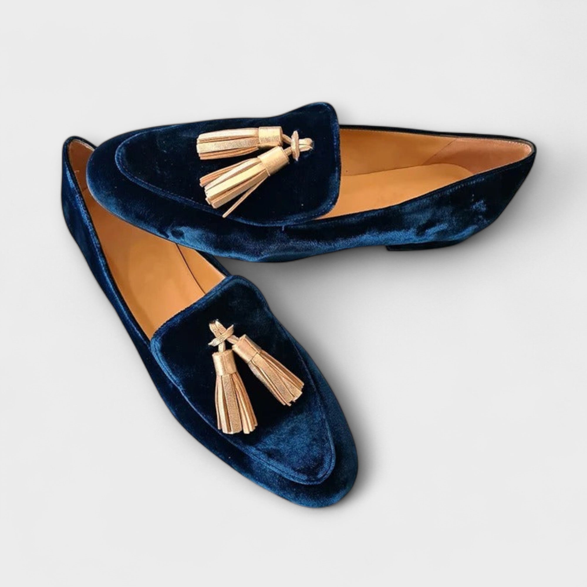 Eleanor | Vintage Fringe Loafers