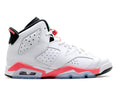 Air Jordan 6 Retro BG ¡®White Infrared¡¯ 2014 Everlasting Sneaker