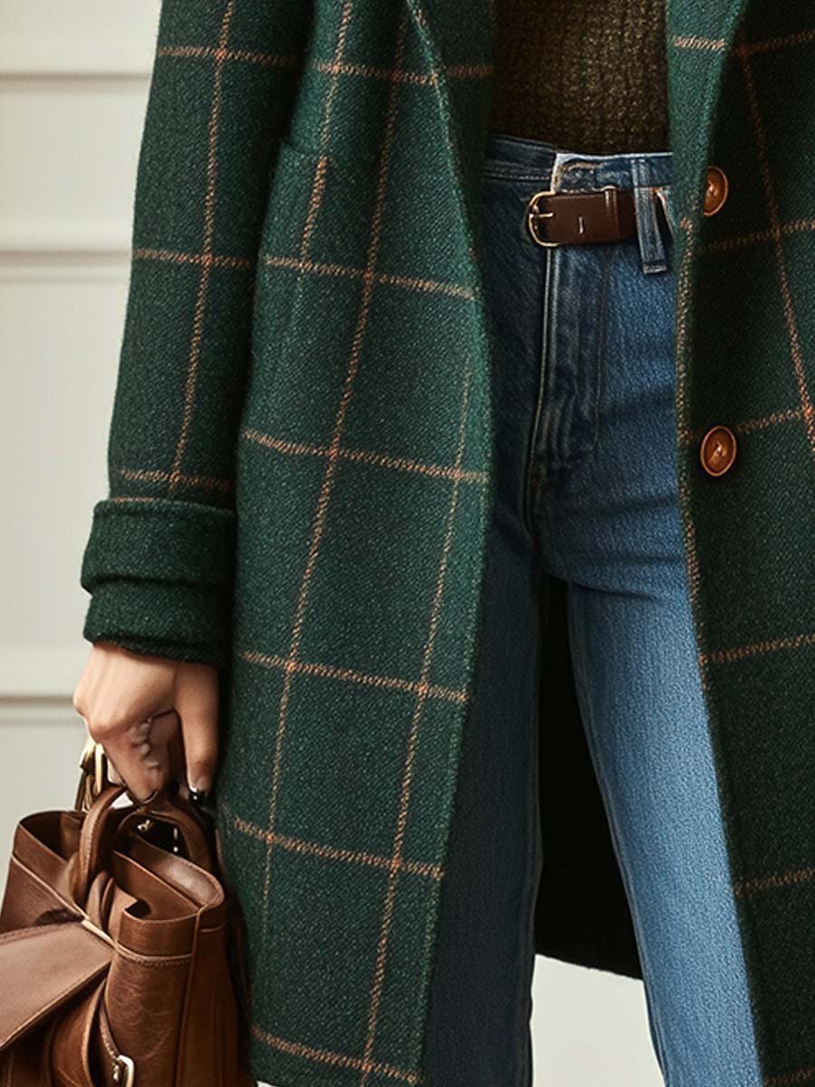 Fiona | Classic Check Coat