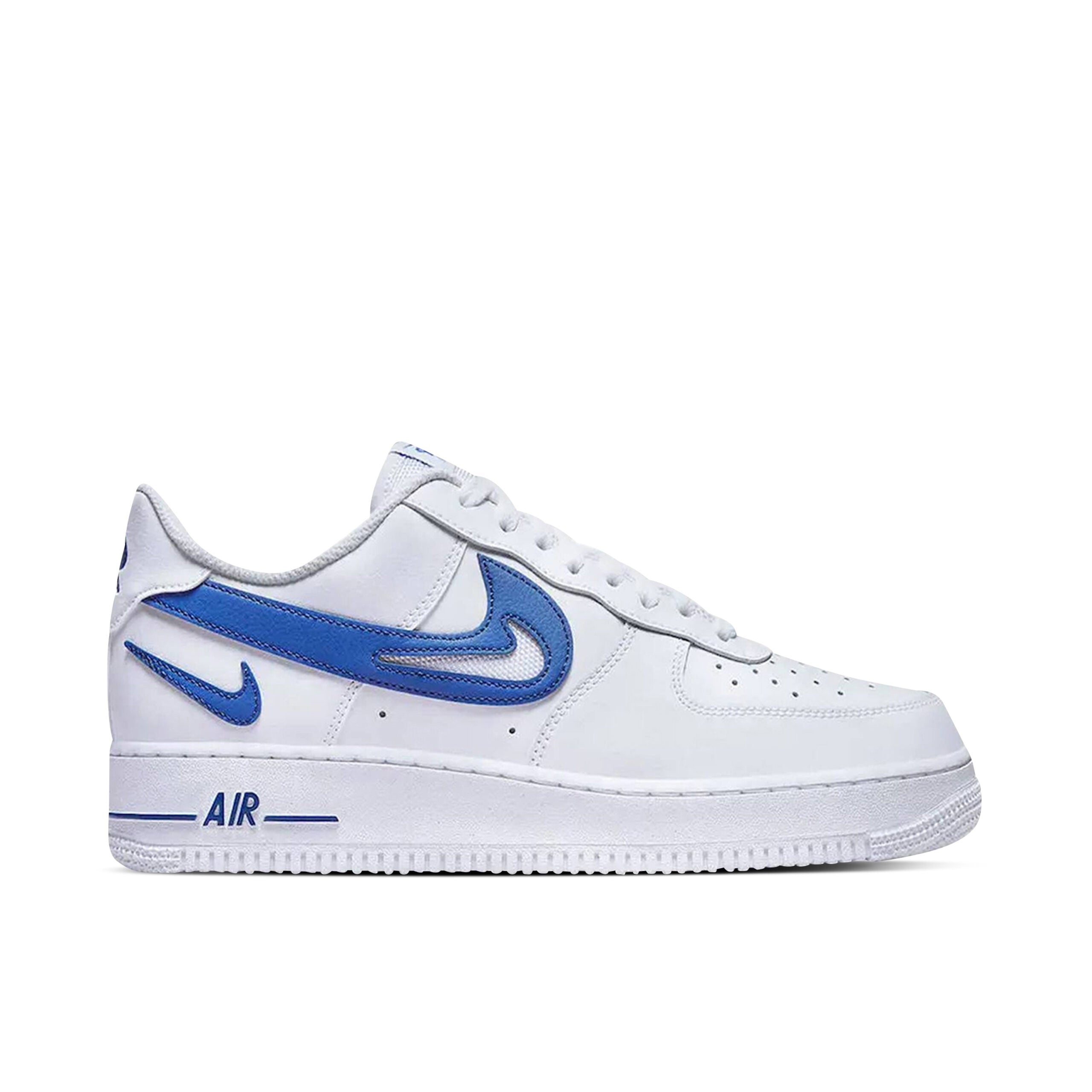Nike Air Force 1 Low ¡¯07 FM Cut Out Swoosh White Game Royal