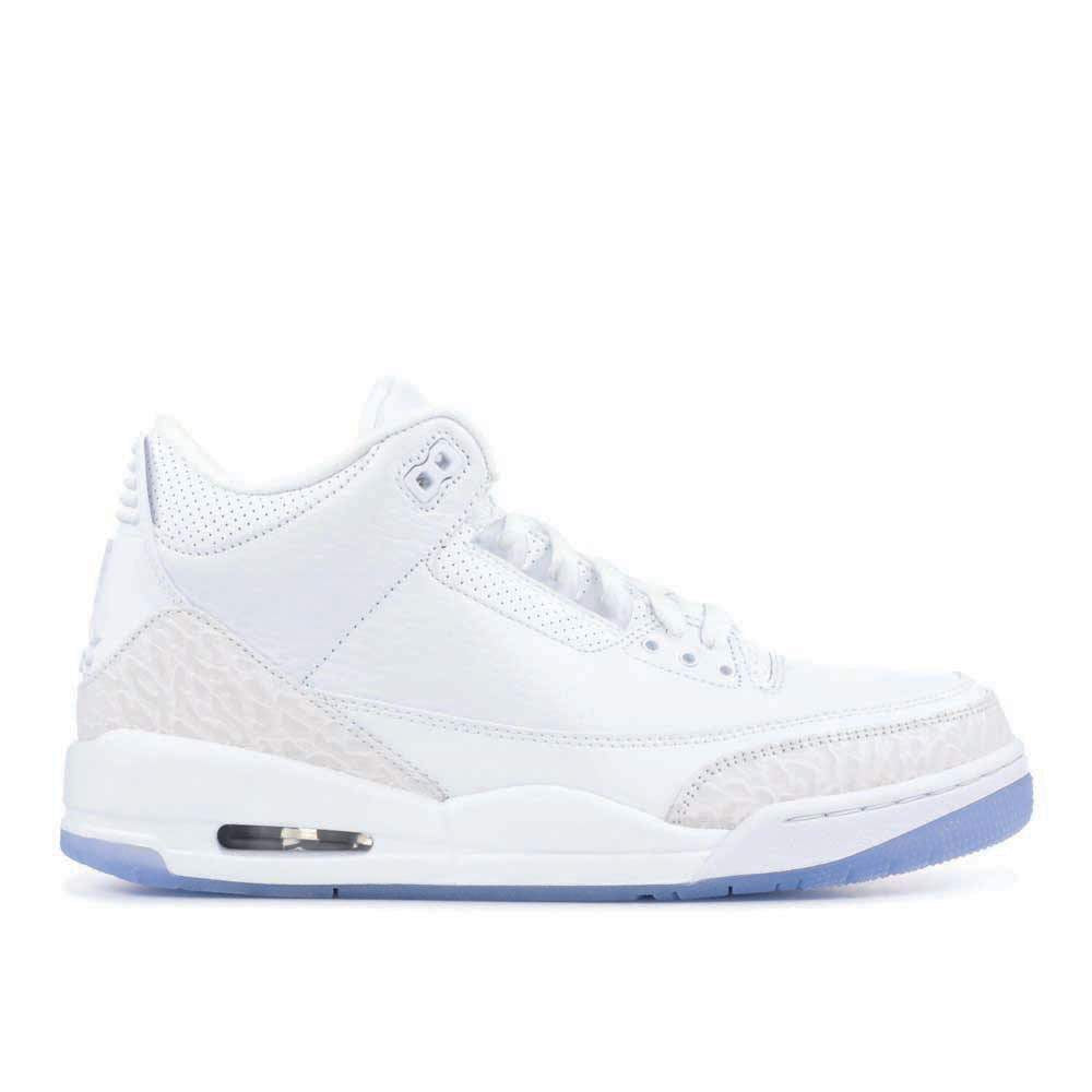 Air Jordan 3 Retro ¡®Triple White¡¯ Unfading Sneaker