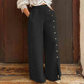 Hannah | Soft Plus Size Wide Leg Casual Pants